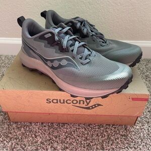 Size 10 / Men's Saucony Peregrine 14 Trail Running Shoes